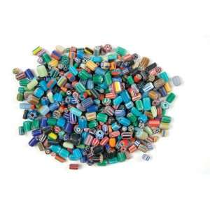  Chevron Glass Beads, 1/2 Lb. Pkg.