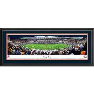  NFL Chicago Bears Deluxe Framed Panoramic Stadium Photo 