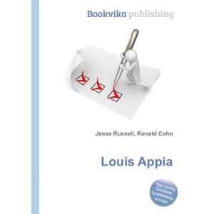  Louis Appia Ronald Cohn Jesse Russell Books