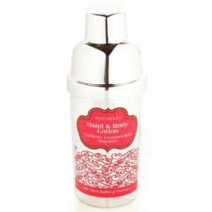  Cocktail Shaker Hand and Body Lotion   Cranberry Cosmopolitan 