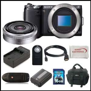 com Sony Alpha Nex 5N Kit with 16mm Lens Kit. Package Includes Sony 