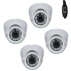  Indoor Security Dome Camera w/ Power Supply Kit   1/3 SONY 