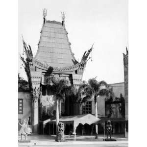  The Exterior of Graumans Chinese Theater, Hollywood 