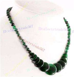 Charming Emerald Beads Necklace 18  