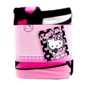  Sanrio Hello Kitty fleece throw blanket 50x60 