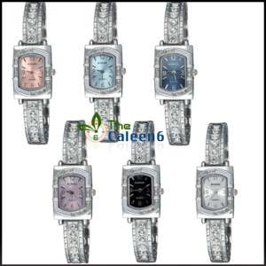 New Charm Crystal Women Ladies Bracelet Watch With Box  