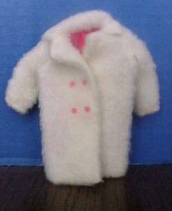 VINTAGE BARBIE SKIPPER DOLL MOD COAT TO CHILL CHASERS 1966  