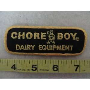  Chore Boy Dairy Equipment Patch 