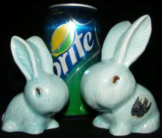   Vintage SylvaC Elusive 4 Turquoise Snub Nose Bunny Rabbit  