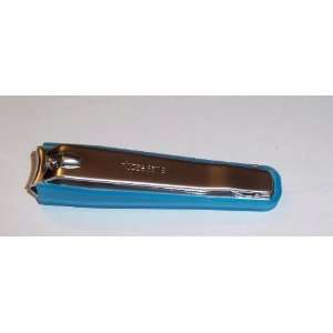 Solingen Germany Nail Clippers with CUT Nail Catcher 6 Cm Nippes Blue 