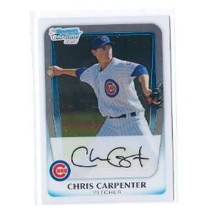   Chrome Prospects #212 Chris Carpenter Chicago Cubs