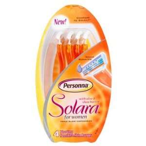   Solara for Women Disposable Razors 4 Pack