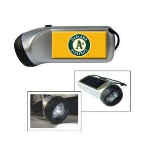  Oakland Athletics Solar Flashlight