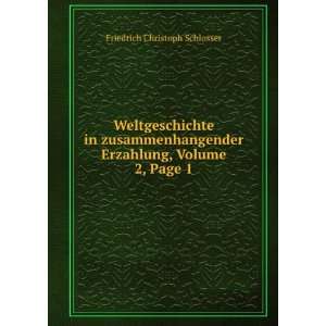   Â page 2 (German Edition) Friedrich Christoph Schlosser Books