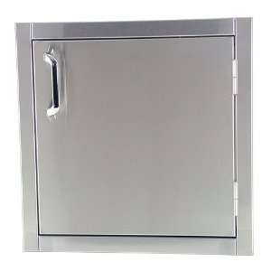 Solaire Stainless Steel Single Access Door   Flush Mount 