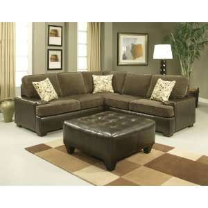  3pc Traditional Modern Sectional Fabric Sofa Set, CO JAZ 