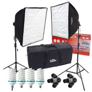   Deluxe High Power Softbox Photography Lighting Kit