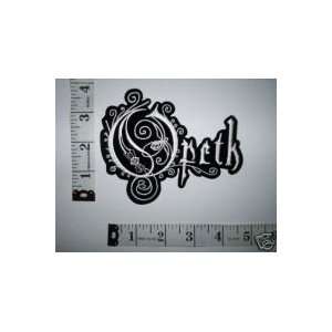  OPETH Sew on or Iron on Woven PATCH Badge NEW p086