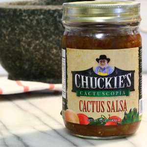 Chuckies Cactus Salsa   Mild (16 ounce)  Grocery 