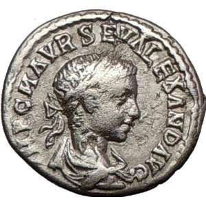  SEVERUS ALEXANDER 228AD Quality Authentic Ancient Silver 