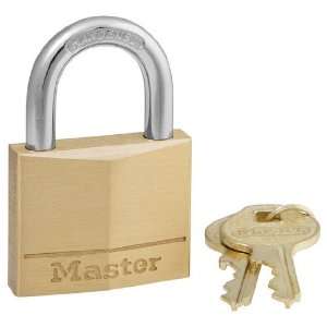 Pack Master Lock 140D 1 9/16 Wide Solid Brass Body Padlock with 7/8 