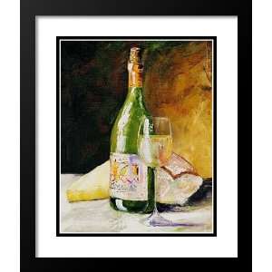  Malenda Trick Framed and Double Matted 29x35 Wine and 