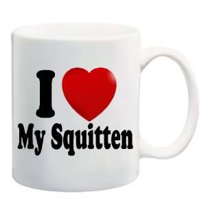 LOVE MY SQUITTEN Mug Coffee Cup 11 oz ~ Cat Breed