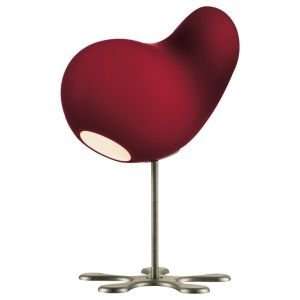  Coco Table Lamp by Foscarini  R061794   Color  Ruby Red 