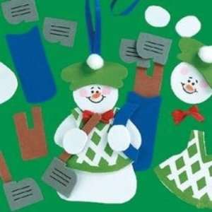   Snowman Ornament Craft Kits Case Pack 6 by DDI Arts, Crafts & Sewing