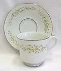 crown victoria japan carolyn three saucers only tiny yellow white