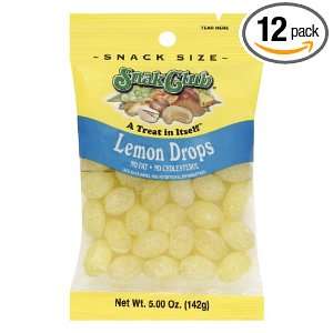 Snak Club Lemon Drops, 5 ounce bags Grocery & Gourmet Food