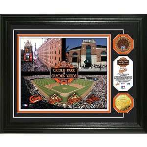    Oriole Park at Camden Yards 20th Anniversary Gold & Infield Dirt 