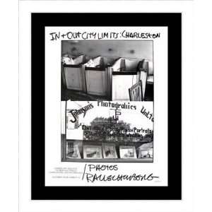 In & Out City Limits Los Angeles by Robert Rauschenberg   Framed 