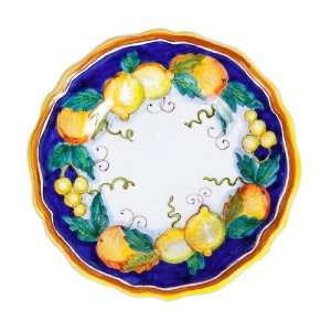  Daphne Italian Ceramic Salad Plate From Deruta Kitchen 
