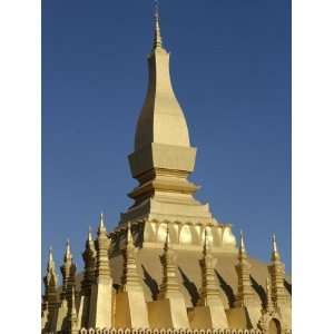  That Luang Stupa, Largest in Laos, Built 1566 by King 