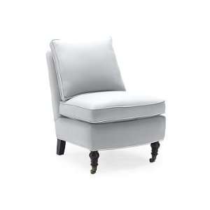 Williams Sonoma Home Kate Slipper Chair, Musllin, Natural  