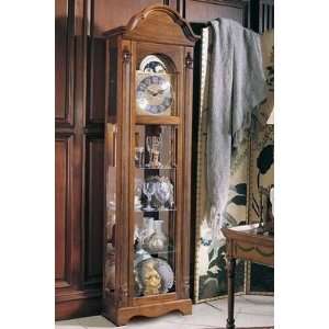  VERY NICE  Clarksburg Curio Grandfather Clock 