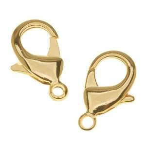  Bright Gold Plated Lobster Clasps EXTRA Extra Large 27mm 