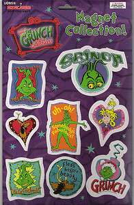 AMAZING RARE NEW Dr. Seuss How The Grinch Stole Christmas Magnet 
