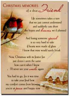 Christmas Memories of a Special Friend