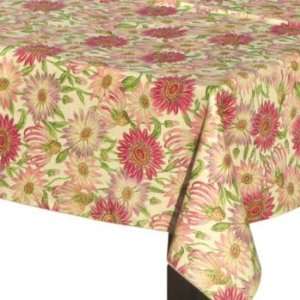    Wild Flowers (pink and purple) Cafe Table Cloth