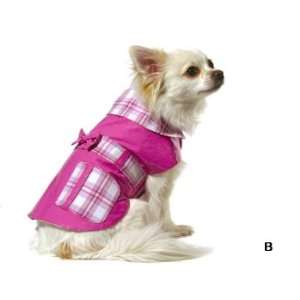  Chic Spring Dog Coat, Pink (Size 14)