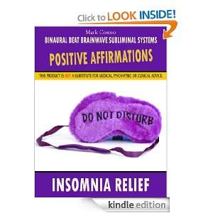 Positive Affirmations Insomnia Relief Mark Cosmo, Binaural Beat 