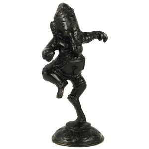  Black Ganesha Statue 3 1/2