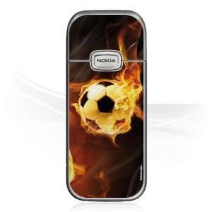  Design Skins for Nokia 6030   Burning Soccer Design Folie 