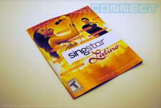 Singstar Latino PS3 Pre owned Used Complete Region Free  