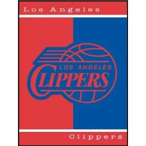 NBA All Star Blanket/Throw Los Angeles Clippers   Basketball Fan Shop 