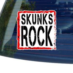  Skunks Rock   Window Bumper Laptop Sticker Automotive