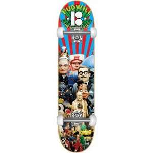  Plan B Pudwill Toybox Mini Complete Skateboard   7.62 W 