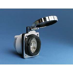  MarinCo® 30   Amp Stainless Steel Power Inlet Sports 